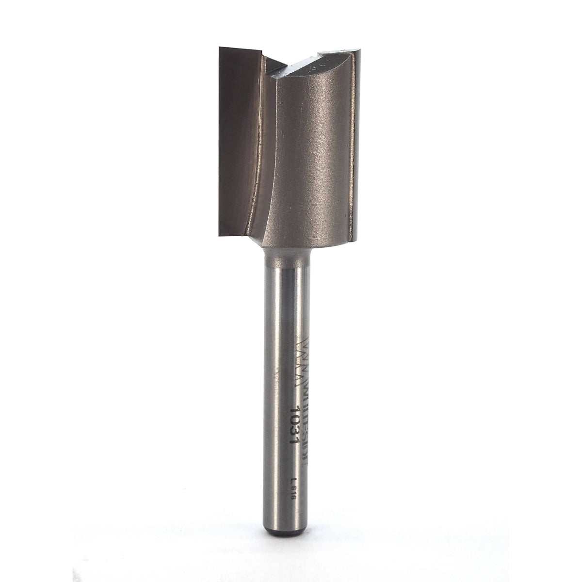 Double Flute Straight Cut Router Bit - 1/4" SH