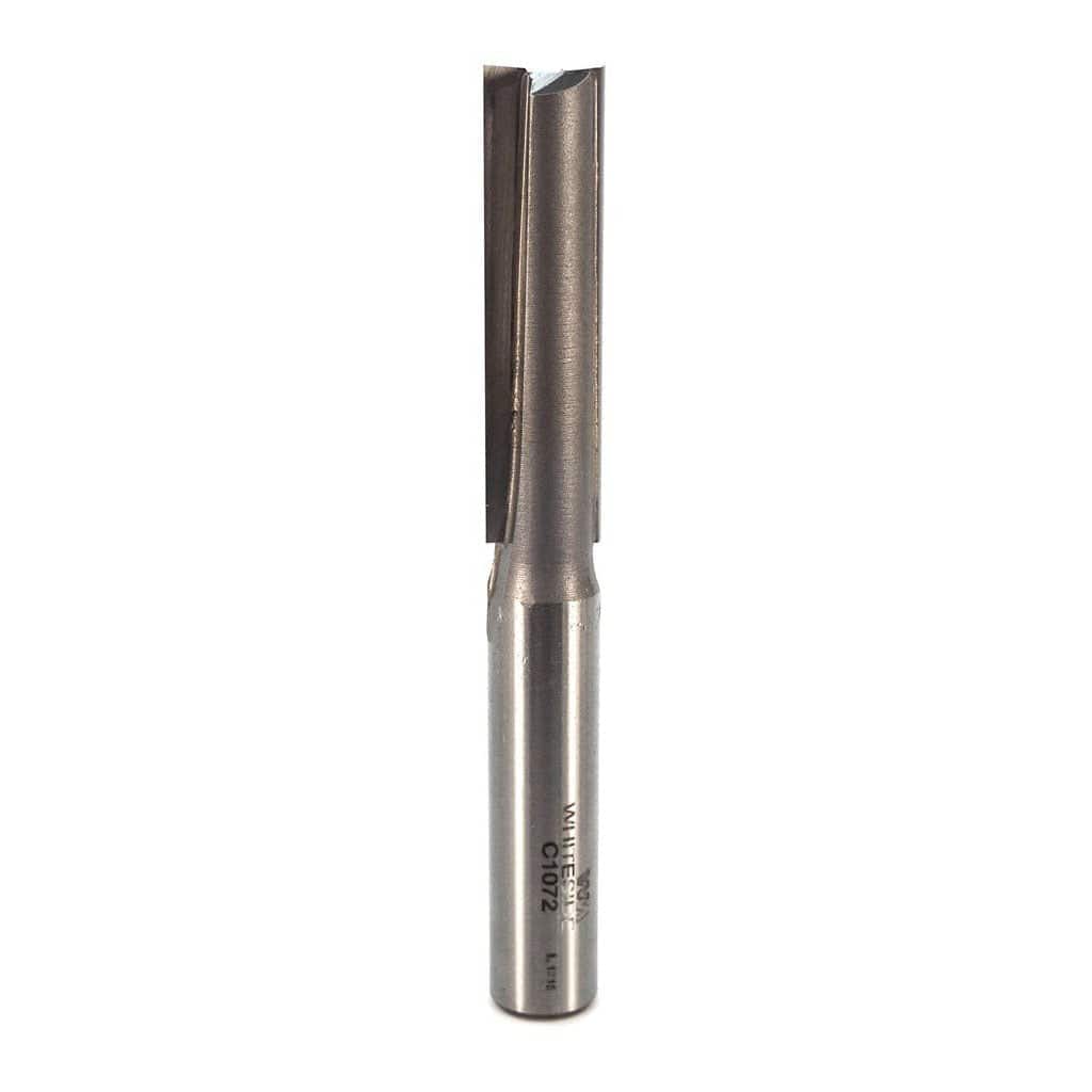 Double Flute Straight Cut CNC Router Bit - 1/2" SH