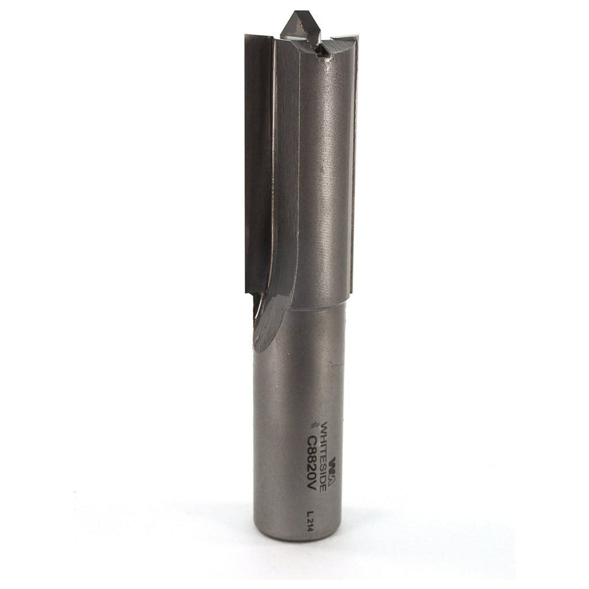 CNC Router Bit Vee Bottom 3/4" SH 7/8" CD 2" CL 3-1/4" OL 2 FL