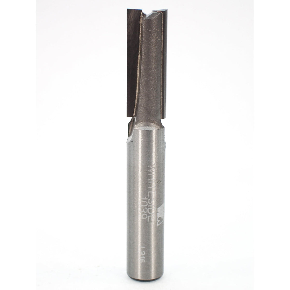 Straight Cut Double Flute Router Bit - 3/8" SH