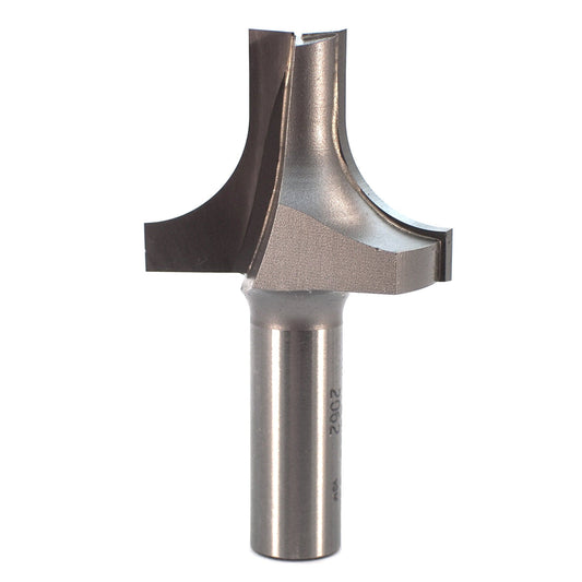 Plunge Roundover Bit w/Plunge Point 9/16" R 1-5/8" LD 1/2" SD 1/2" SH 2-3/4" OL 2 FL