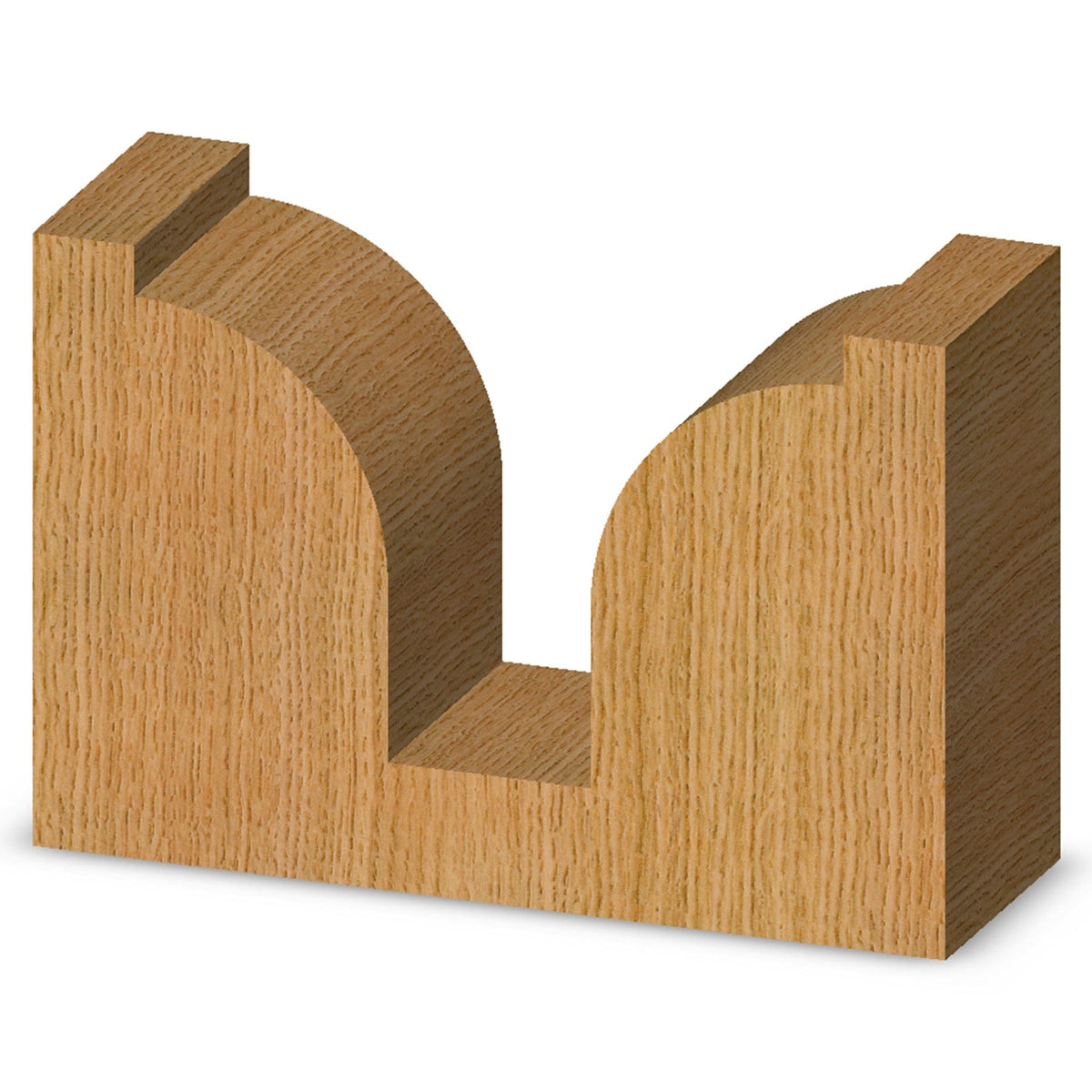Plunge Roundover Bit w/Plunge Point 5/8" R 1-3/4" LD 1/2" SD 1/2" SH 3" OL 2 FL