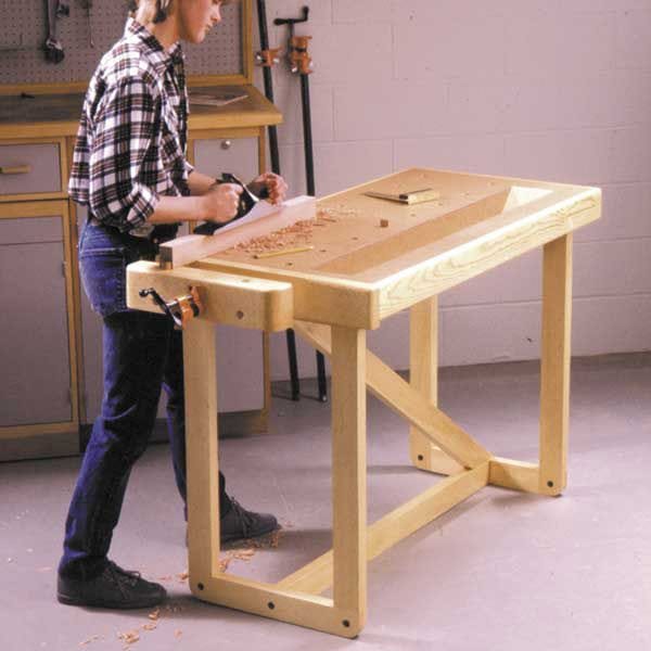 Woodworking Project Paper Plan to Build One-Weekend Workbench
