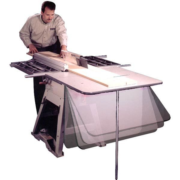 Woodworking Project Paper Plan to Build Tablesaw Outfeed Table