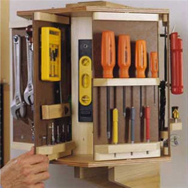 Woodworking Project Paper Plan to Build Tool Carousel