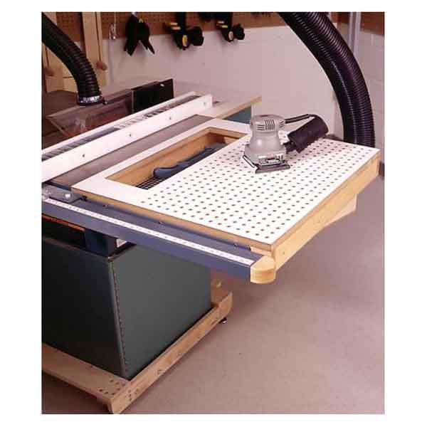 Woodworking Project Paper Plan to Build Tablesaw Sanding Table