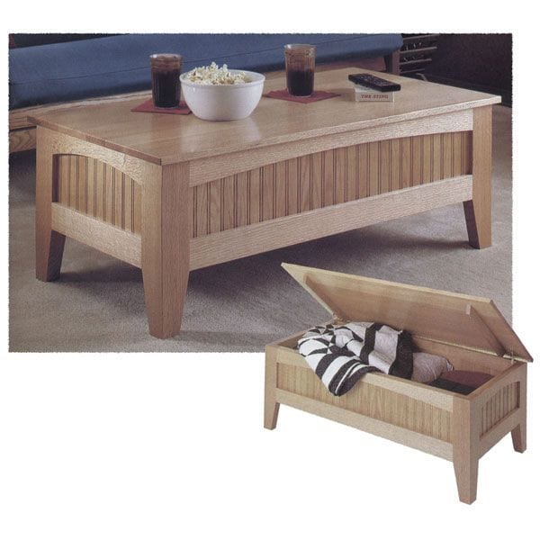 Woodworking Project Paper Plan to Build Futon Table