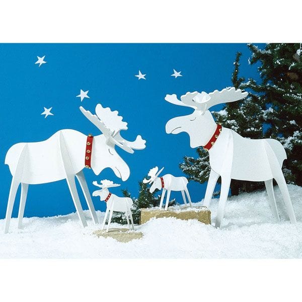 Woodworking Project Paper Plan to Build Medium & Small Moose
