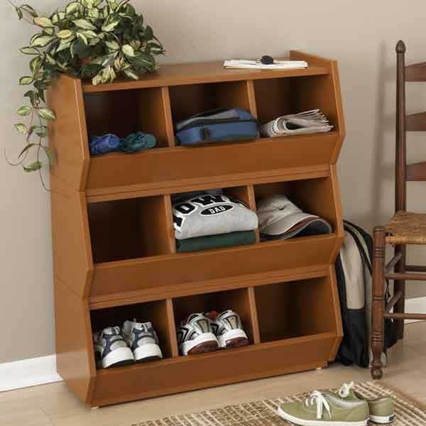 Woodworking Project Paper Plan to Build Stack n Store Bins