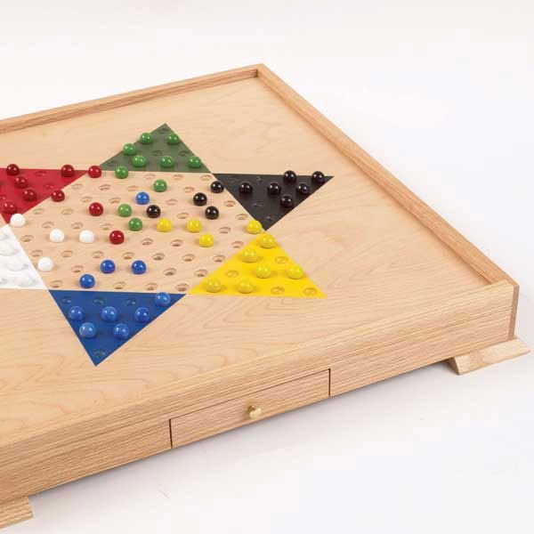 Downloadable Woodworking Project Plan to Build Chinese Checker Board