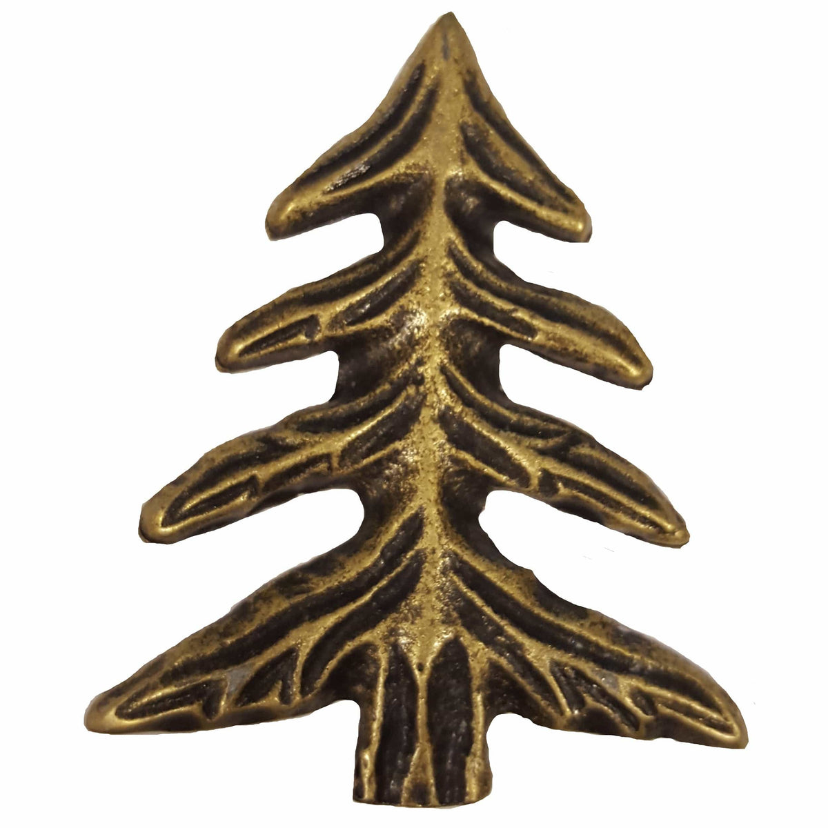 Pine Tree Pull, Antique Brass, Model 230AB