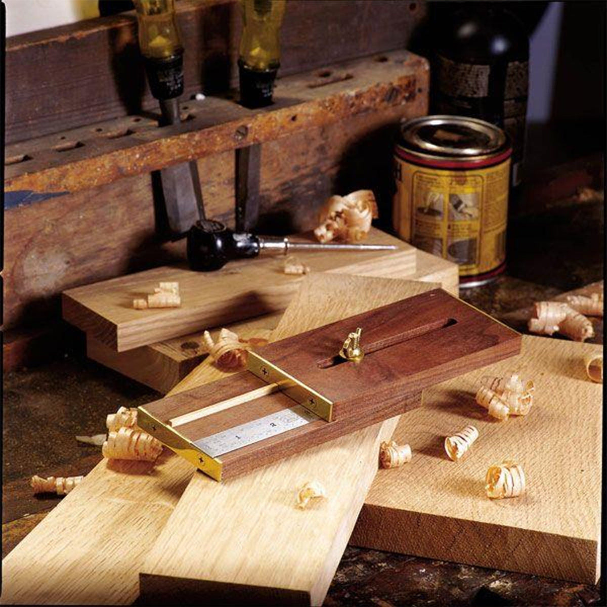 Downloadable Woodworking Project Plan to Build Marking Gauge