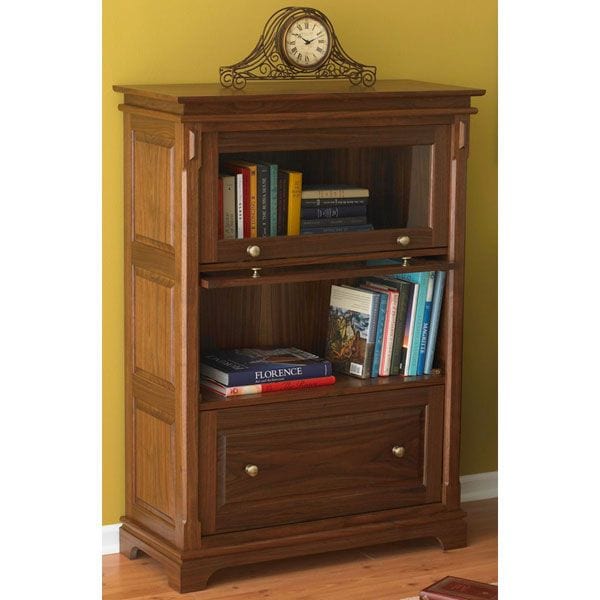 Woodworking Project Paper Plan to Build Barristers Bookcase