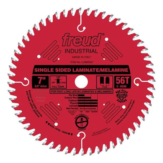 7" Single Sided Laminate/Melamine Blade
