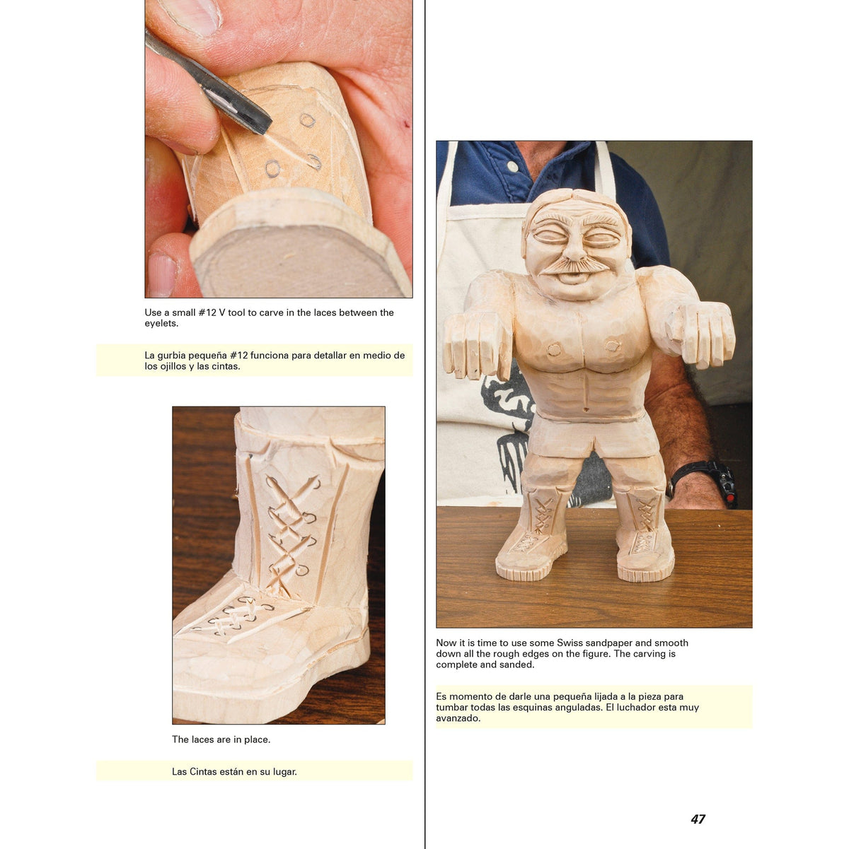 Carving Mexican Wrestlers