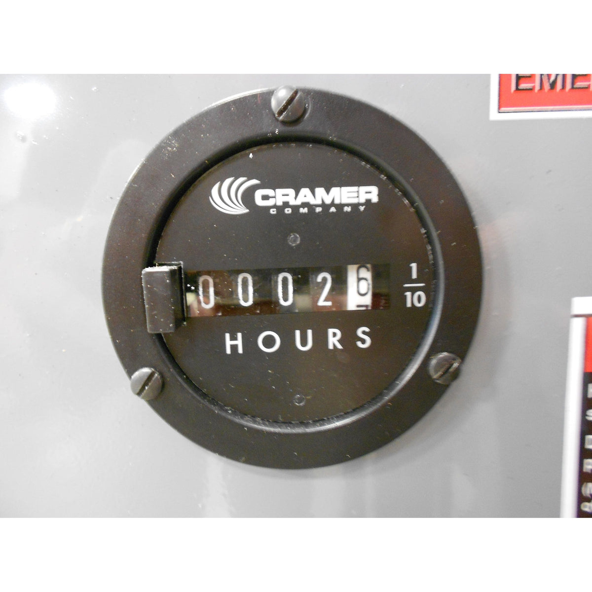 Hour Meter for Safety Speed Wide Belt Sanders