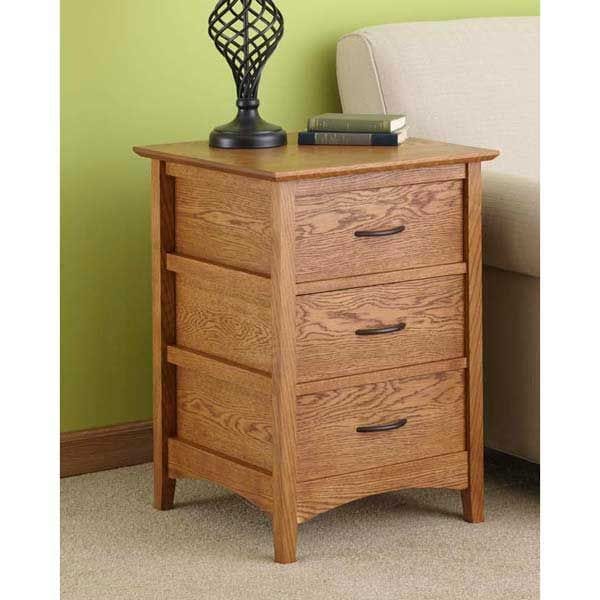 Woodworking Project Paper Plan to Build Sideless Side Table