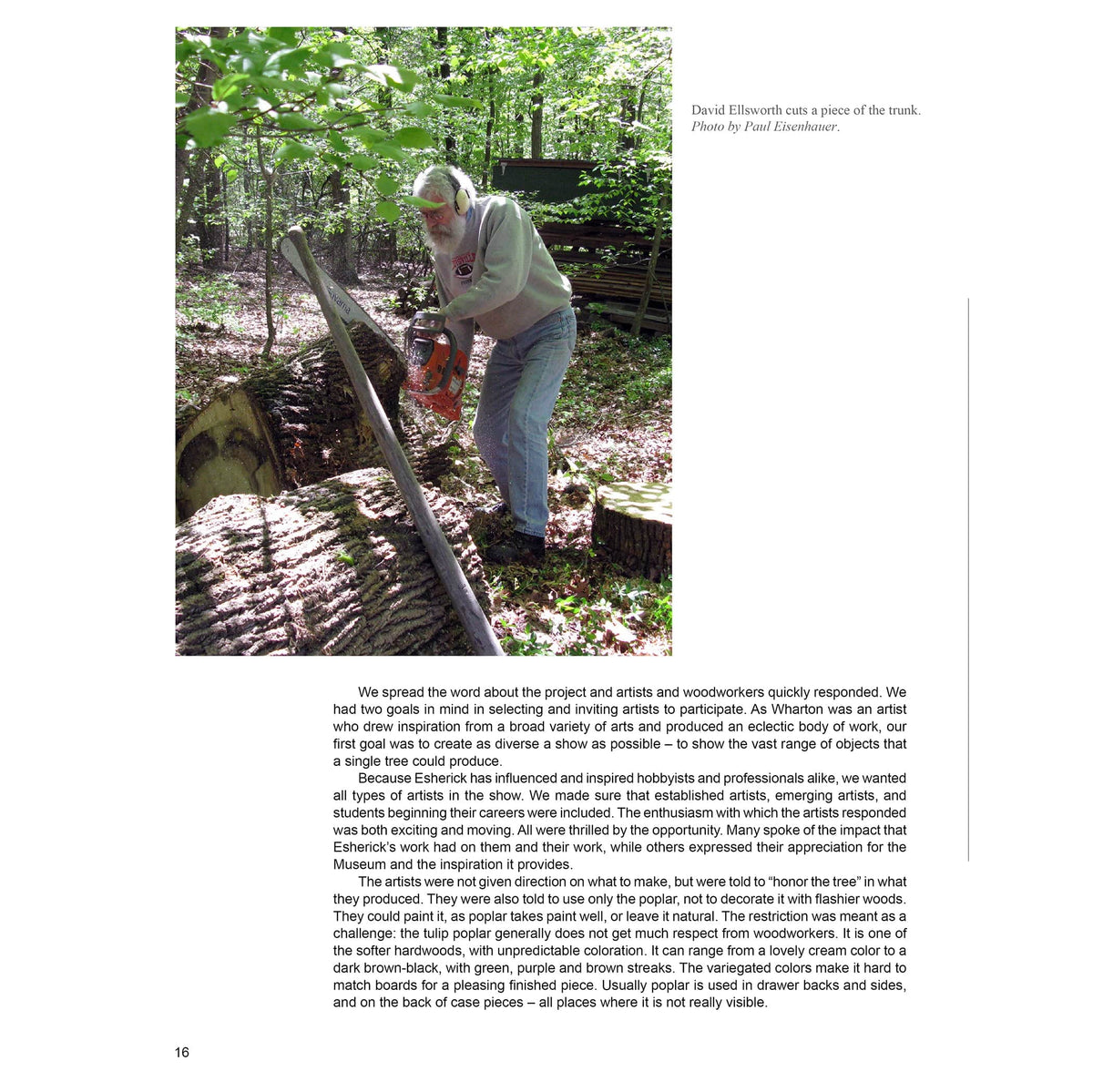 Poplar Culture: The Celebration of  Esherick's Tree
