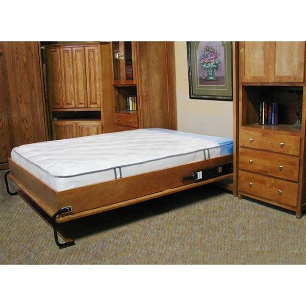 Cabinet Wall Bed Mechanism for use with Full Size Mattress, Outside Mount
