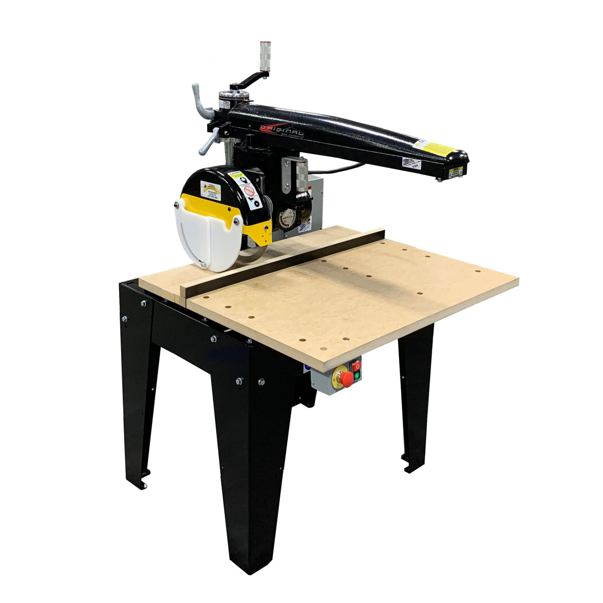 Radial Arm Saw with 12" Blade and 24" Crosscut,  3HP 3PH 460V