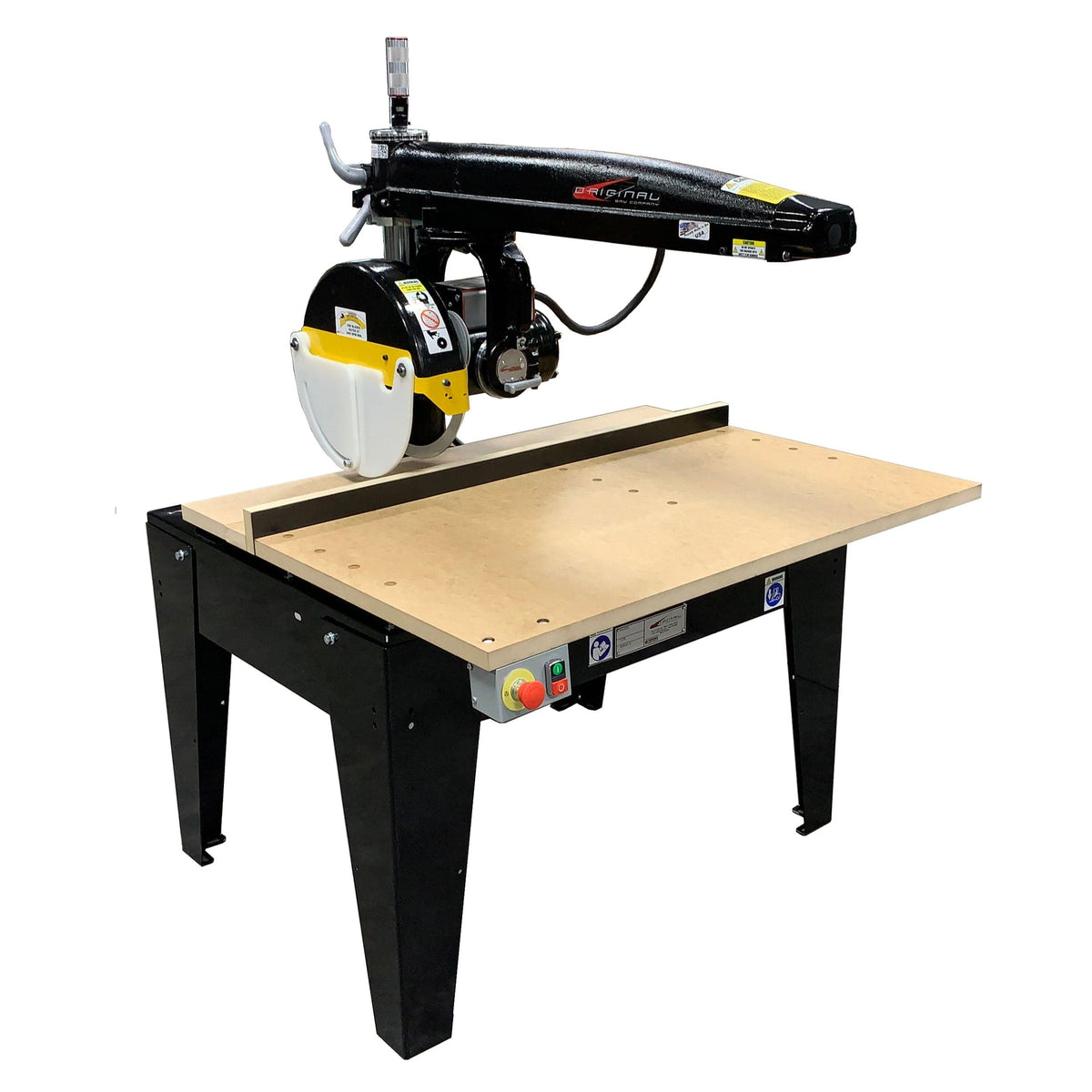 Radial Arm Saw with 14" Blade and 24" Crosscut - 5 HP 3 PH 208/230V