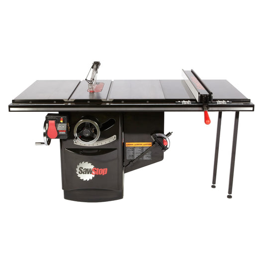 7.5 HP 3 PH 480V Industrial Cabinet Saw with 36" Industrial T-Glide Fence System