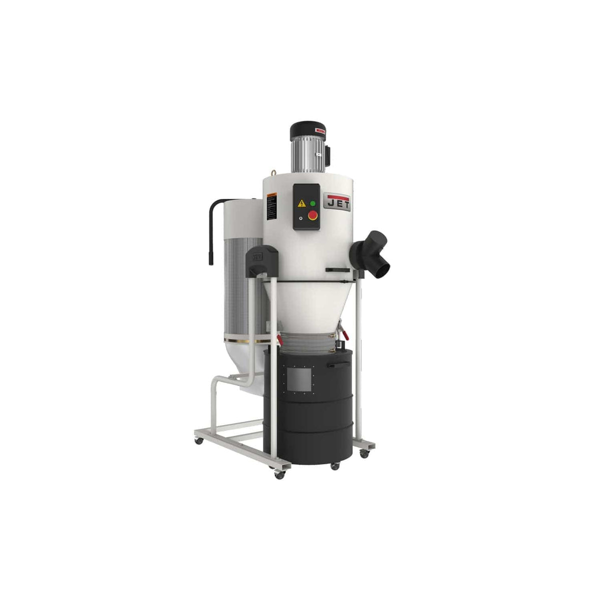 Cyclone Dust Collector with 2-Micron Canister Filter - 2 HP 1 Ph 230V - JCDC-2