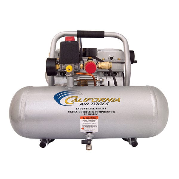 1HP 2 Gallon Aluminum Tank Air Compressor - Oil-Free