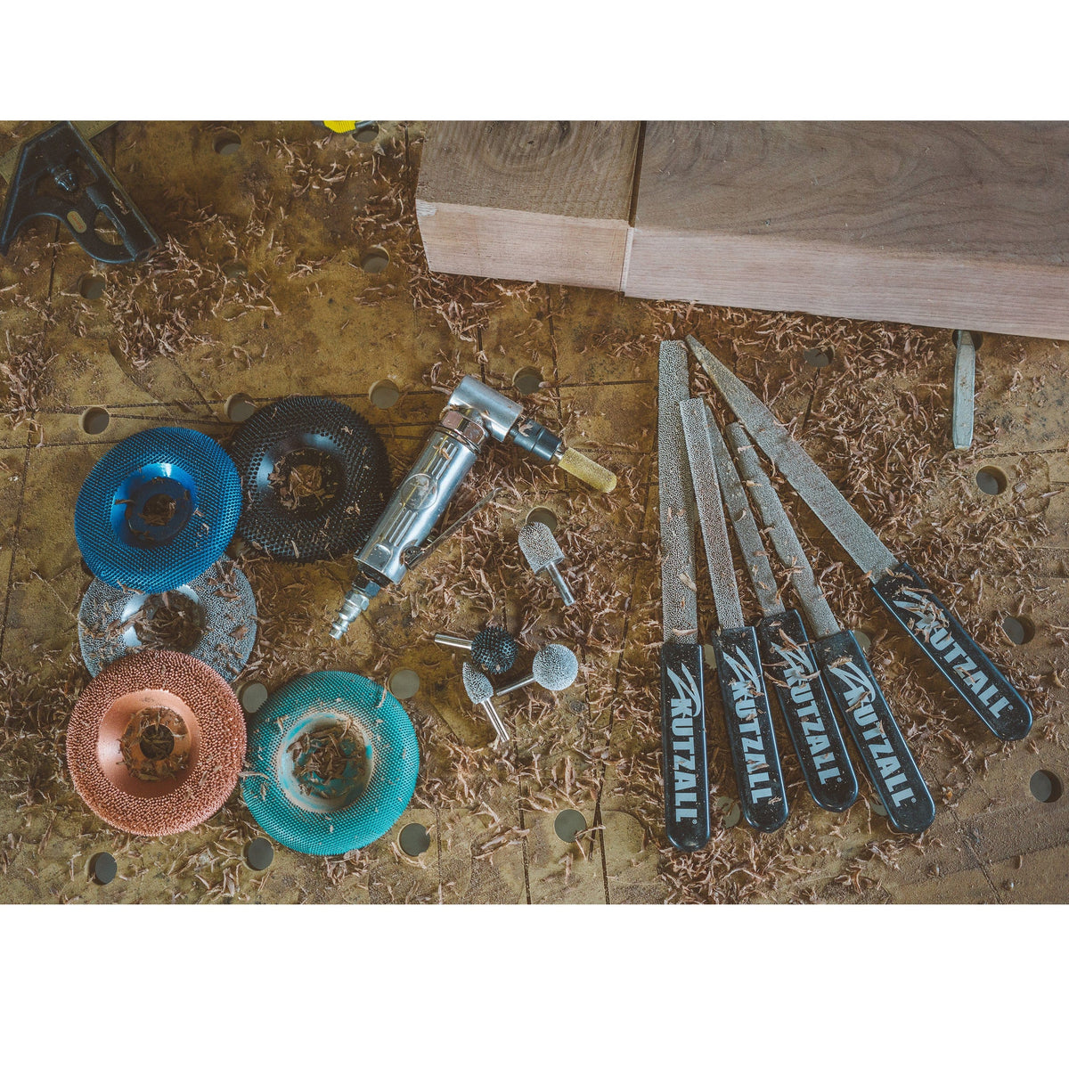 Original Ball Nose Burr, 1/4" Shaft, Coarse (1/2" x 1-1/2")