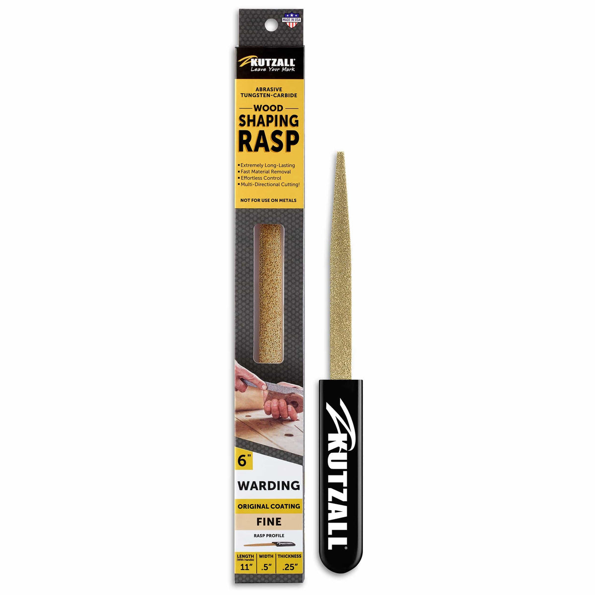 Original Warding Hand Rasp - 6" - Fine