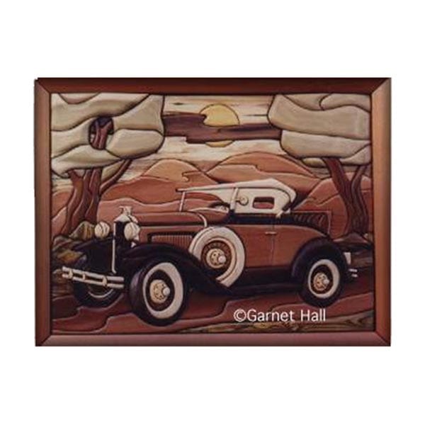 Model A Roadster Intarsia Pattern