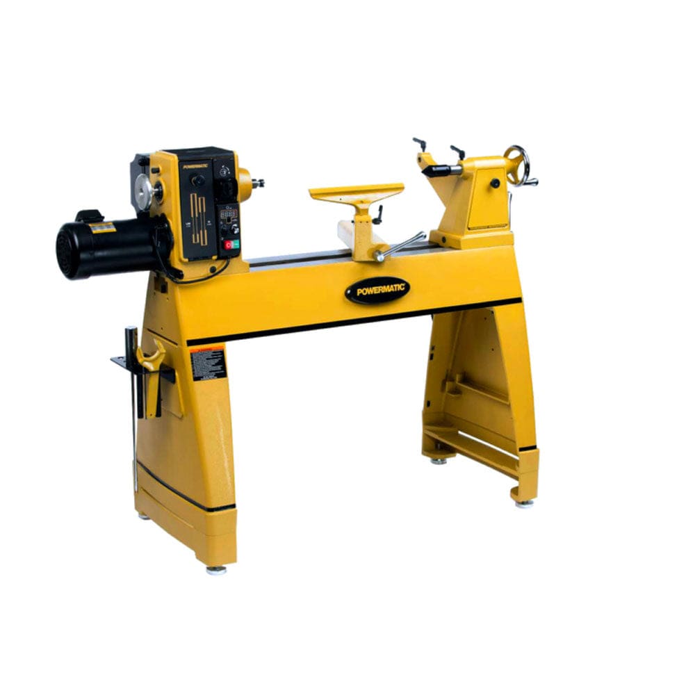 20" x 35" Woodworking Lathe with 6" Risers - 2 HP 1 Ph 220V - 3520C