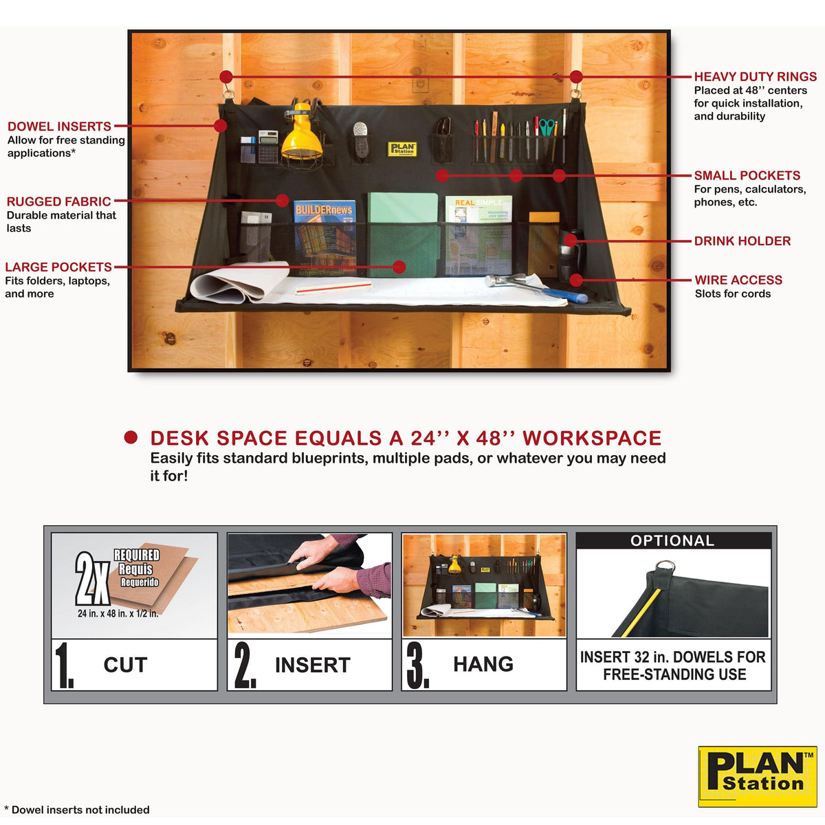 Plan Station Portable Desk and Workstation