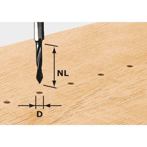 Dowel Router Bit - HW S8 D5/30