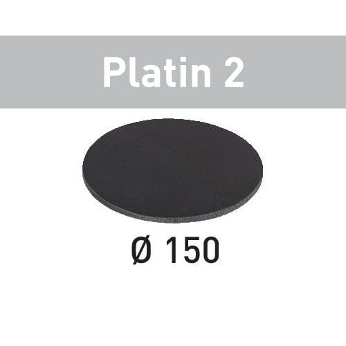 Platin 2 D150 Sandpaper Disc, S400, 15 Pack