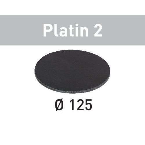 Platin 2 D125 Sandpaper Disc, S2000, 15 Pack