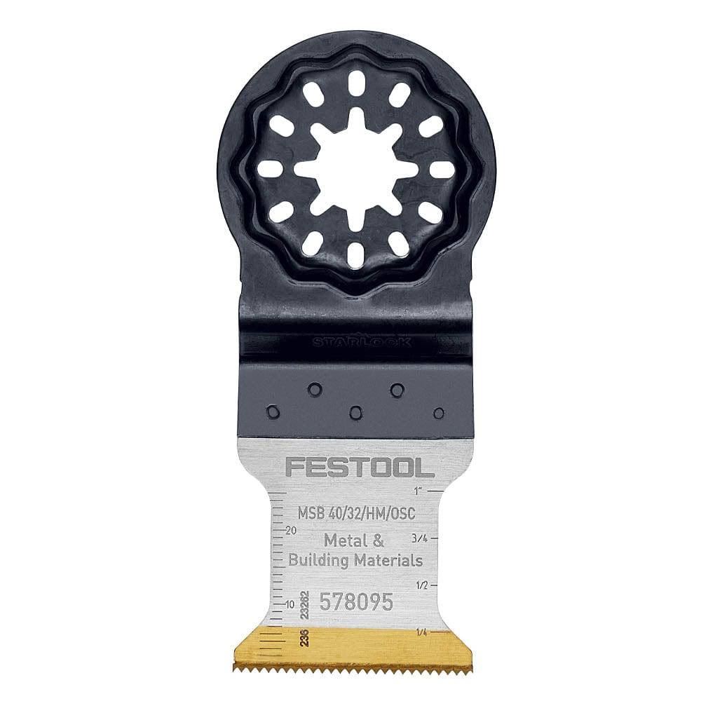 Carbide Saw Blade MSB 40/32/HM/OSC for Oscillating Multi-Tool