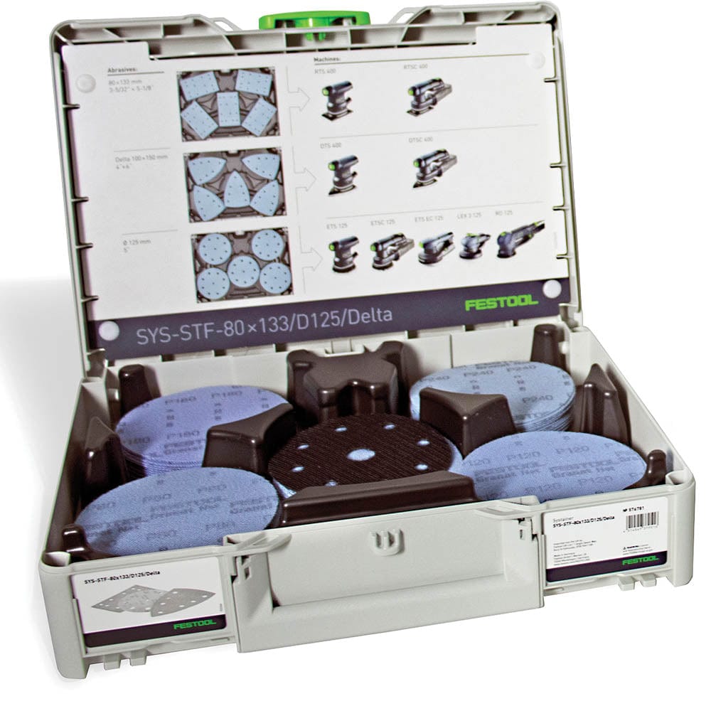 Systainer³ Abrasive Set SYS-STF D125 GR Net