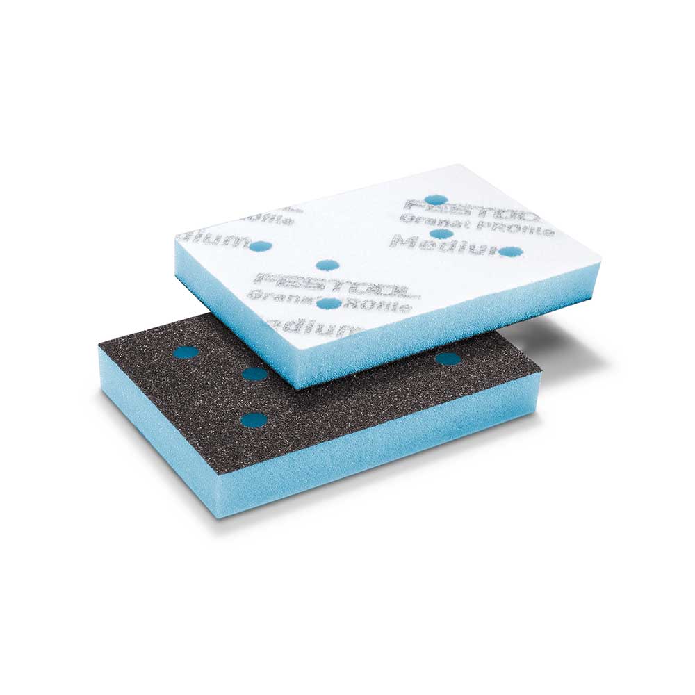 Granat PROfile Foam Abrasive Sheet - 3" x 4" Medium Grit - 10 Pack