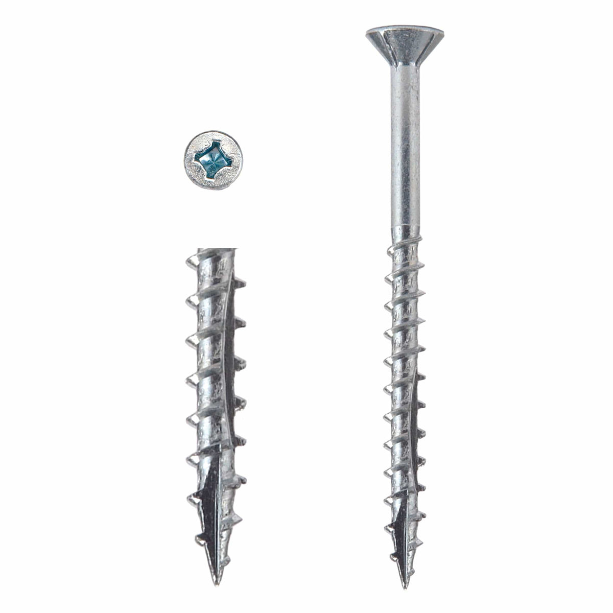 General Purpose Screws - Flat Head - Combo Drive - 100 Piece