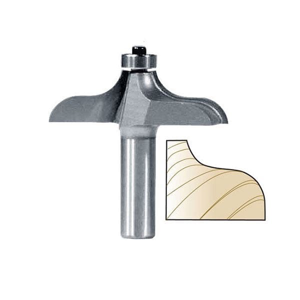 3296 Traditional Table Edge Router Bit 1" PW 2-1/2" D X 3/4" CL X 2-1/2" OL