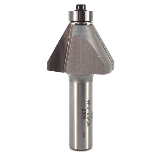 2309 Edge Bevel Router Bit 30 A 1/2" SH 7/8" CL X 3/4" CH 2-3/4" OL