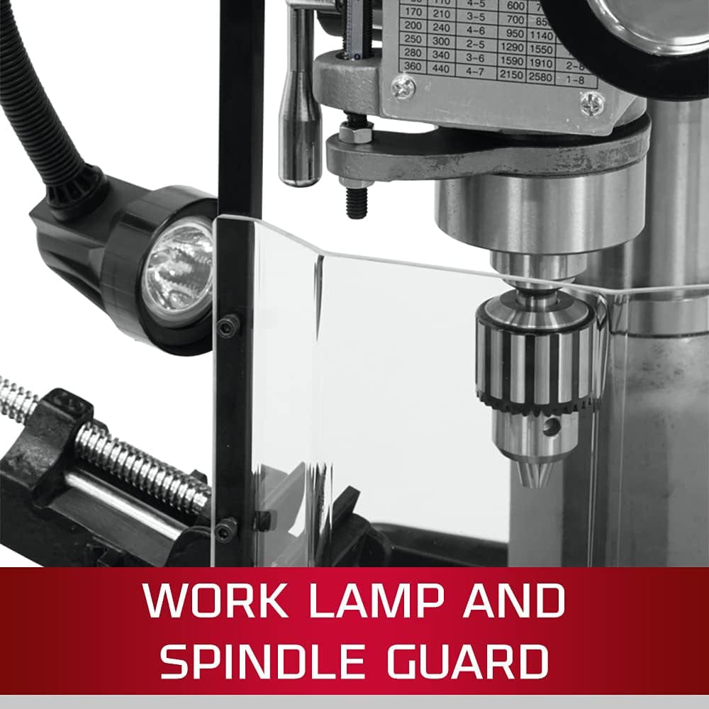 JMD-18 Mill/Drill With R-8 Taper - 115V - 1 Ph