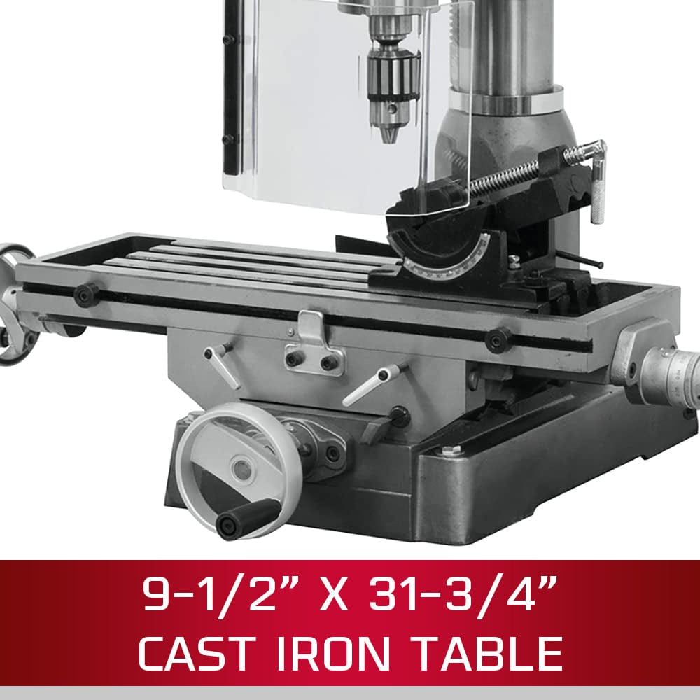 JMD-18 Mill/Drill With R-8 Taper - 115V - 1 Ph