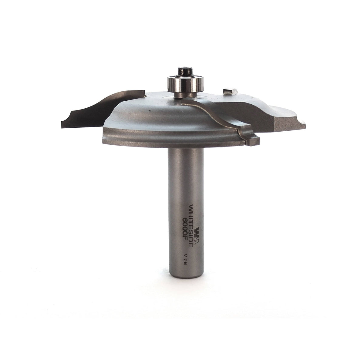 6000F 3-Wing Large Raised Panel Router Bit 3-3/8" D, Ogee Bead