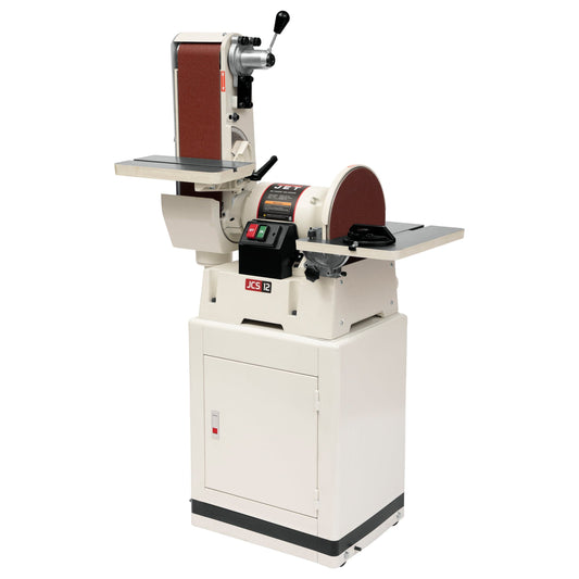 6" x 48" Belt/12" Disc Sander with Closed Stand - 1-1/2 HP 1 Ph 115/230V - JSG-6CS