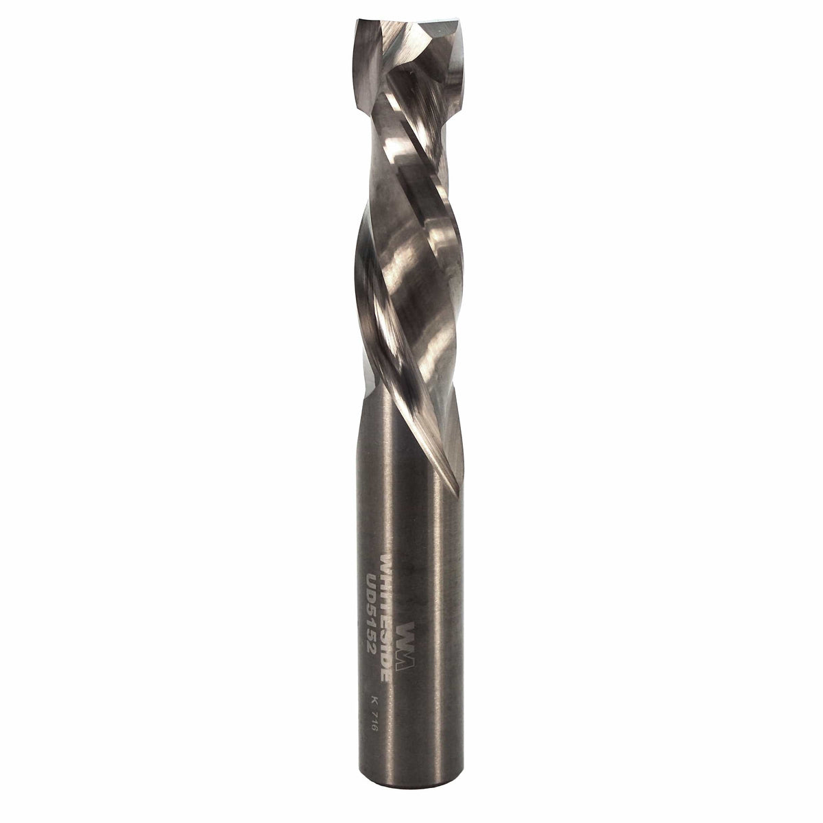 Double Flute Up/Down Cut Spiral Router Bit - Solid Carbide