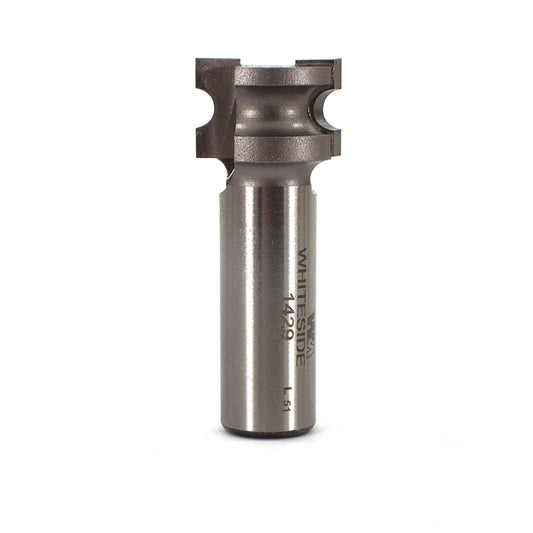 1429 Half Round (Bull Nose) Router Bit 1/2" SH 3/32" R X 3/16" Co X 1/2" CL 3/4" D