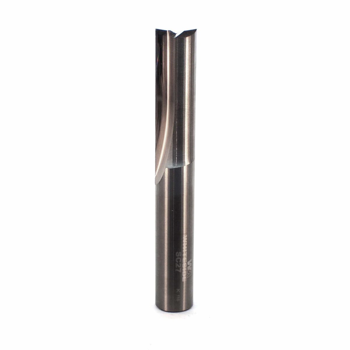 Solid Carbide Double Flute Straight Cut Router Bit - 1/2" SH