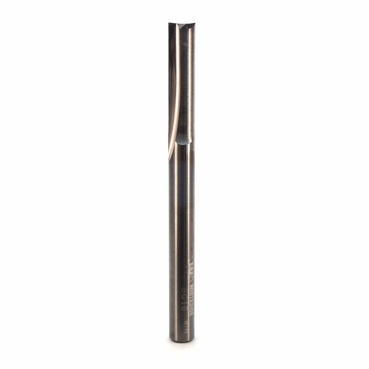 Solid Carbide Double Flute Straight Cut Router Bit - 1/4" SH
